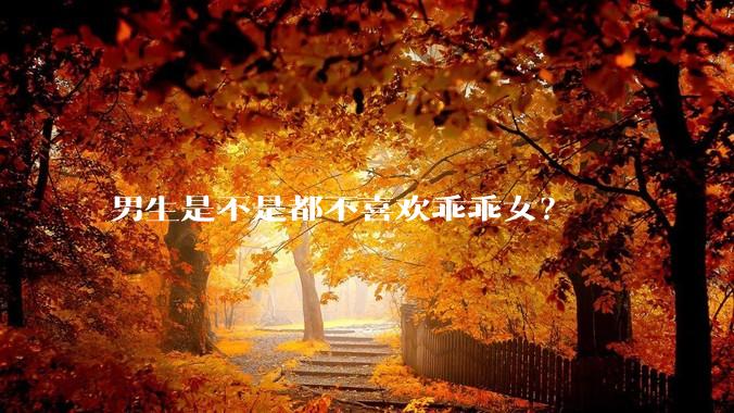 男生是不是都不喜欢乖乖女？