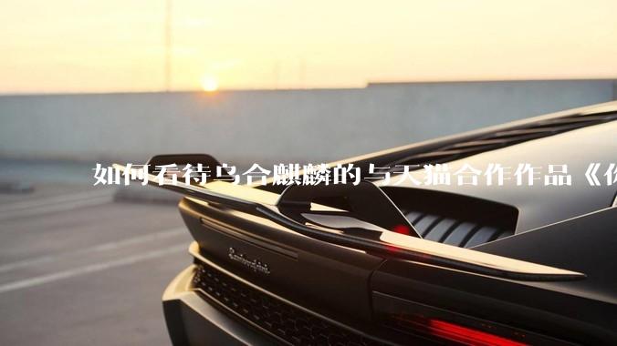 如何看待乌合麒麟的与天猫合作作品《你好。新生活》？