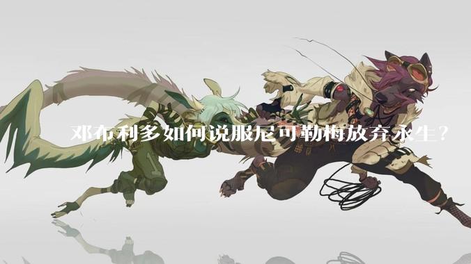 邓布利多如何说服尼可勒梅放弃永生？